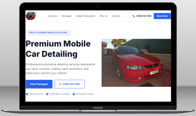 Mose Customs website